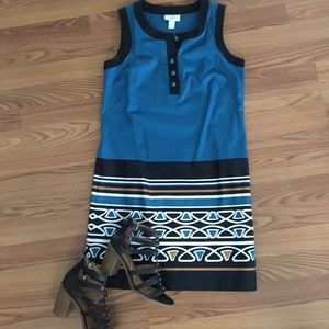 Loft turquoise dress